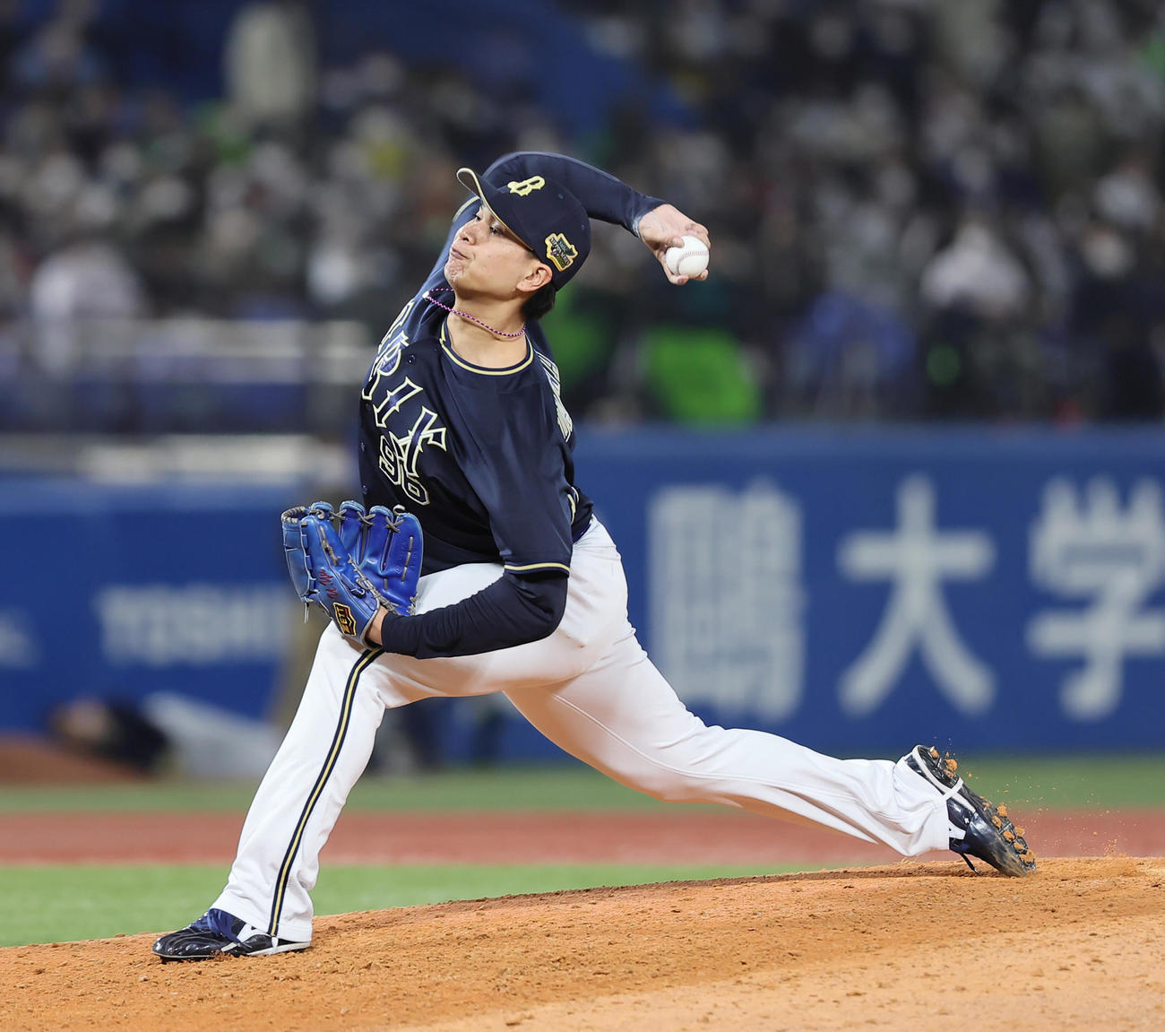 WBC】オリックス宇田川優希がWBC公式球で練習 すっぽ抜け苦労にも