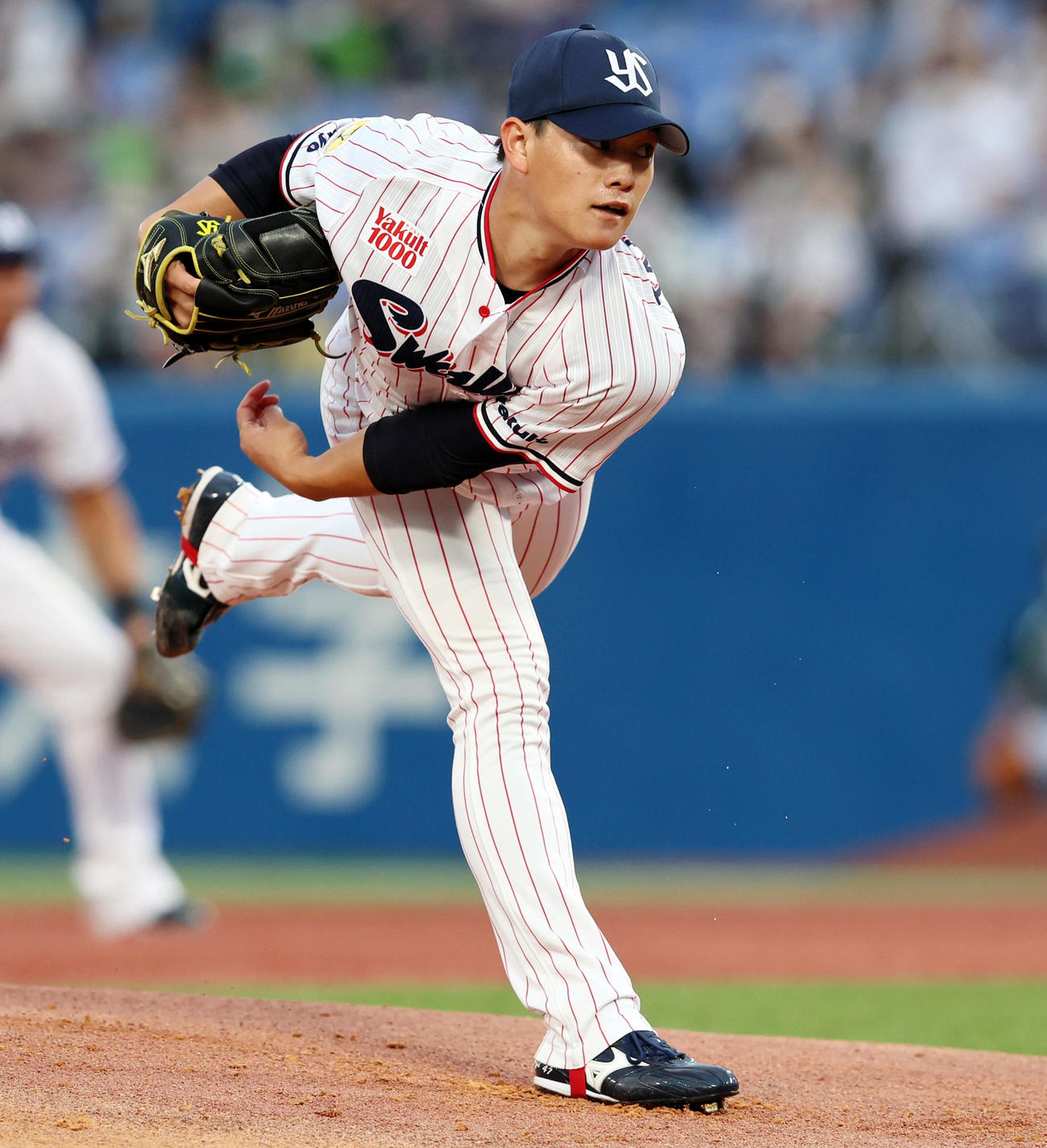 ヤクルト高橋奎二（22年8月17日撮影）