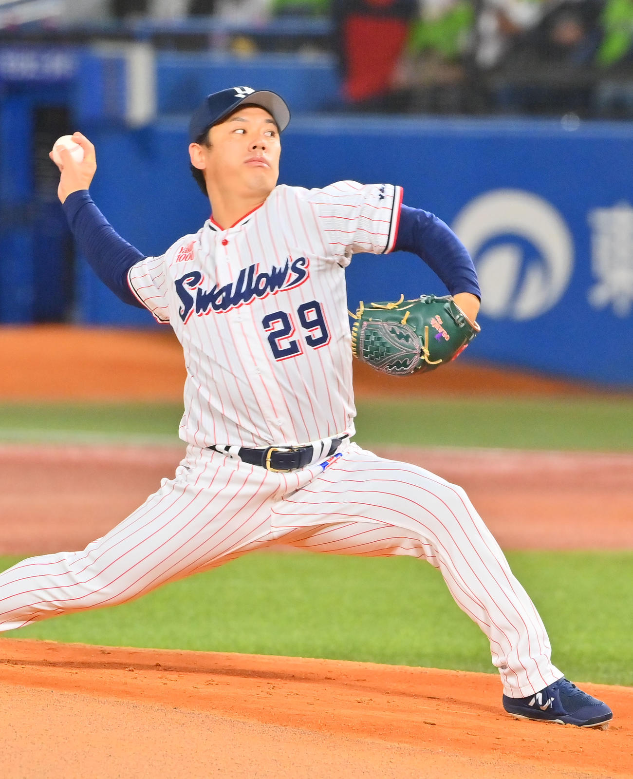 ヤクルト小川泰弘（2022年10月29日撮影）