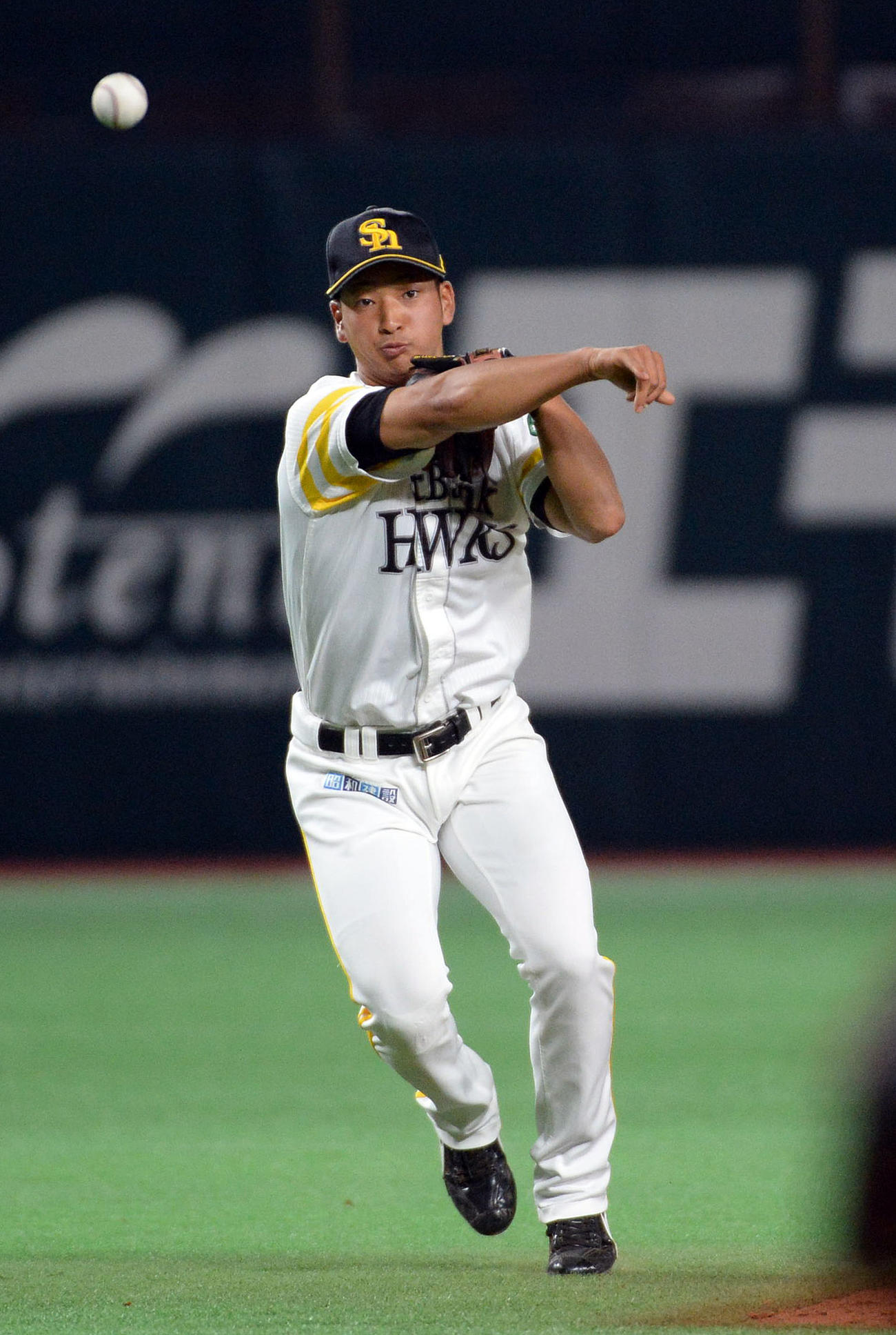 現役時代の古沢勝吾氏（15年5月）