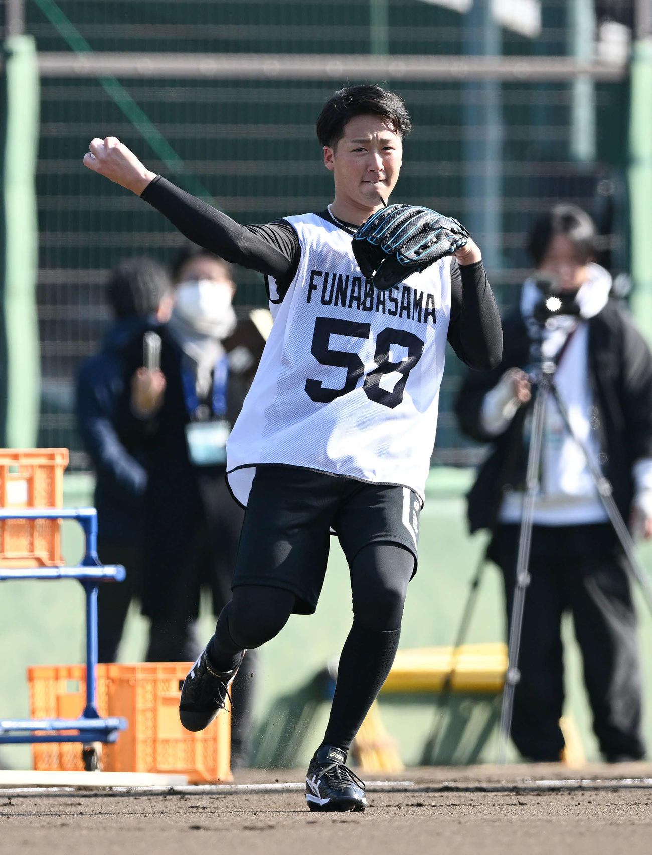 巨人ドラフト5位の船迫大雅（2023年1月13日撮影）