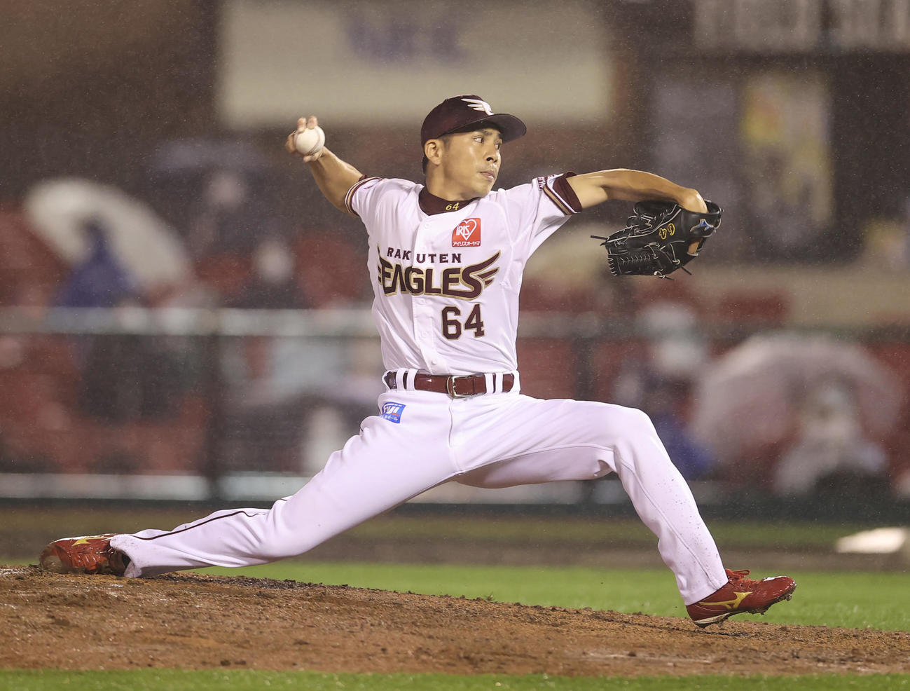 楽天選手時代の福山博之（2021年7月1日撮影）