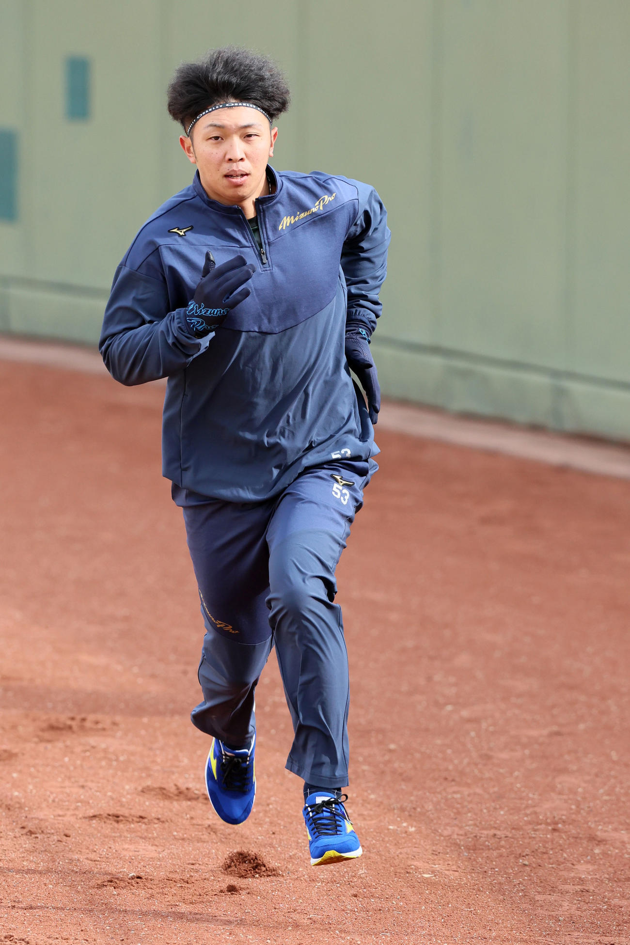 阪神島田海吏（2023年1月10日撮影）