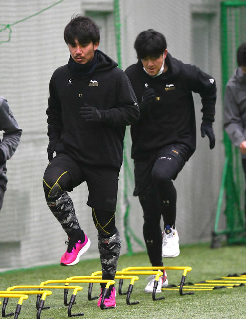 阪神】伊藤将司「馬原式」で150キロ！「去年よりいい感じ。本当に球速