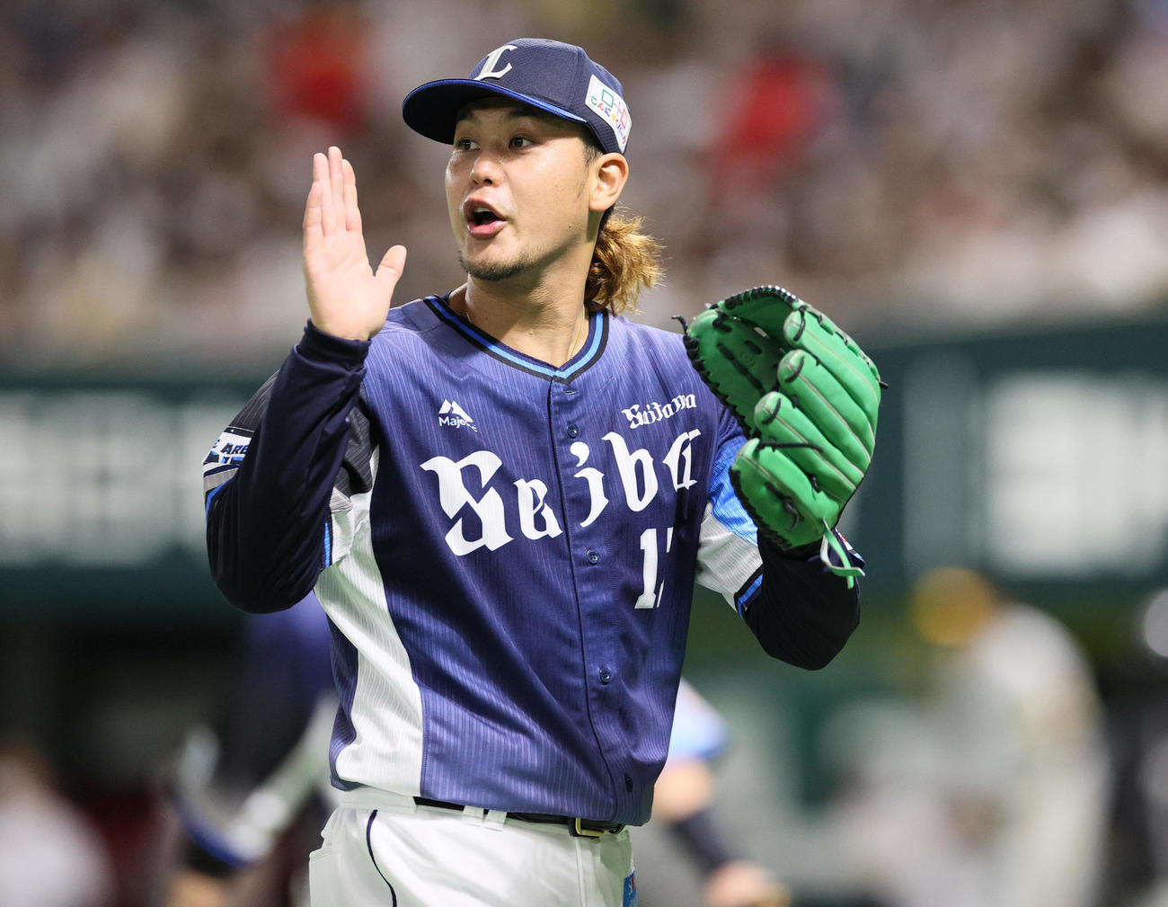 西武高橋光成（2022年10月撮影）