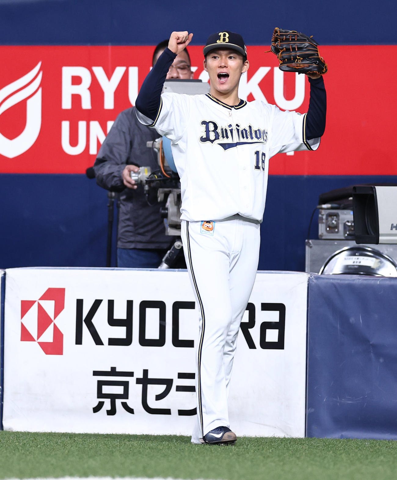 オリックス山本由伸（21年11月10日撮影）