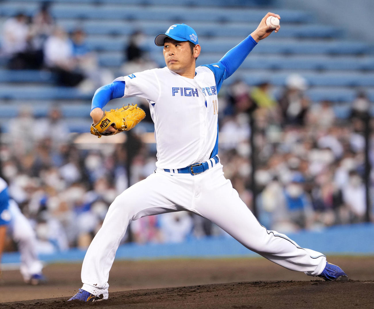 日本ハム加藤貴之（2022年7月14日撮影）