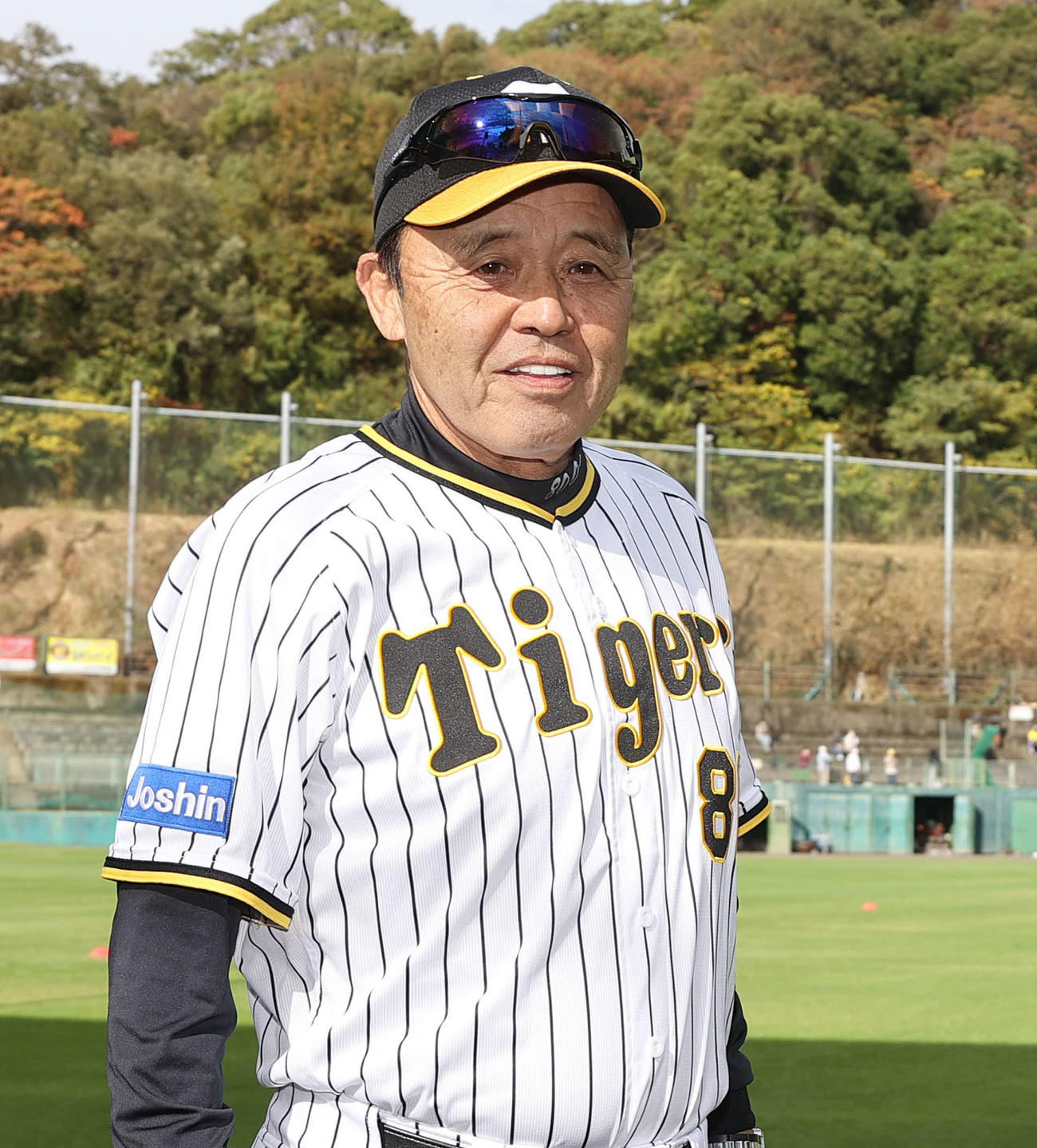 阪神岡田彰布監督（2022年11月2日撮影）