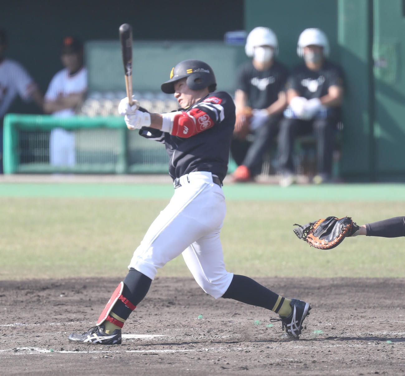 ソフトバンク増田珠（2022年11月13日撮影）