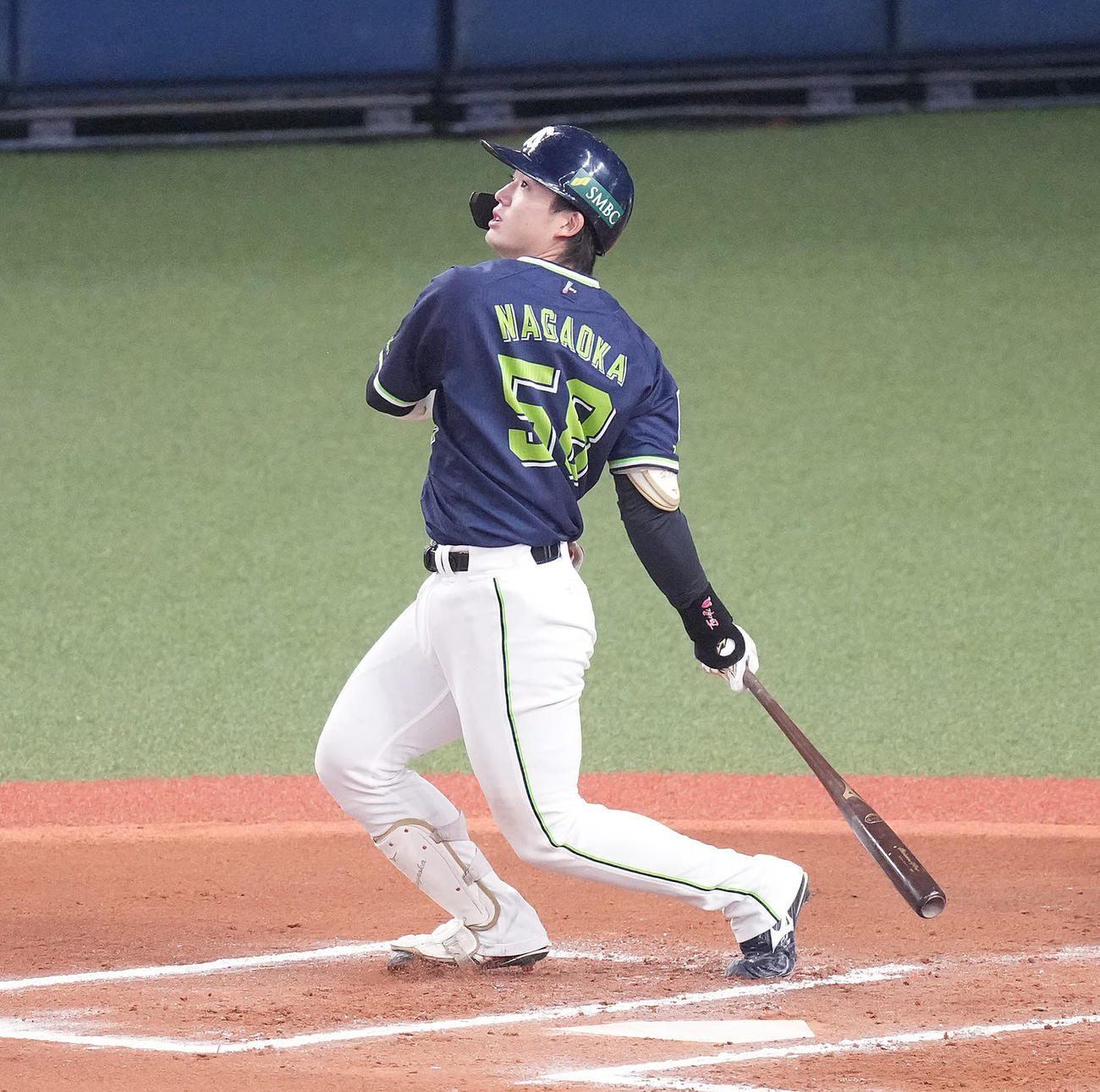 ヤクルト長岡秀樹（2022年10月27日撮影）