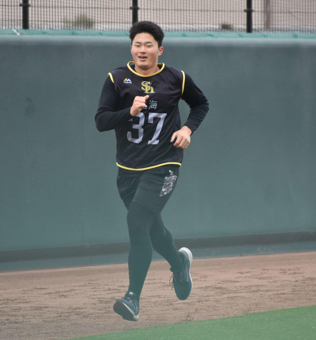 ソフトバンク生海（2023年1月24日撮影）