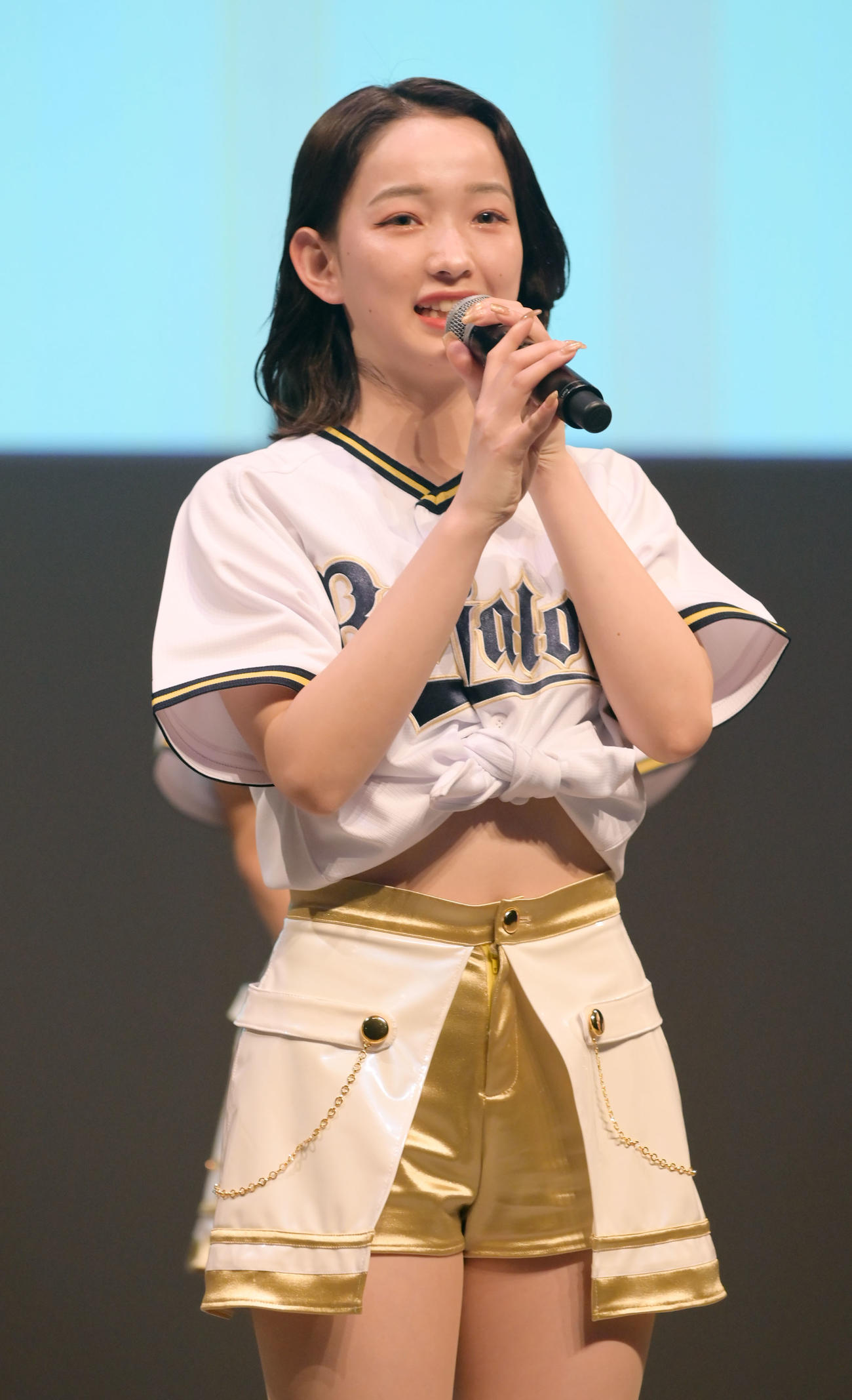BsGirls2023新メンバーのHINATA（撮影・滝沢美穂子）