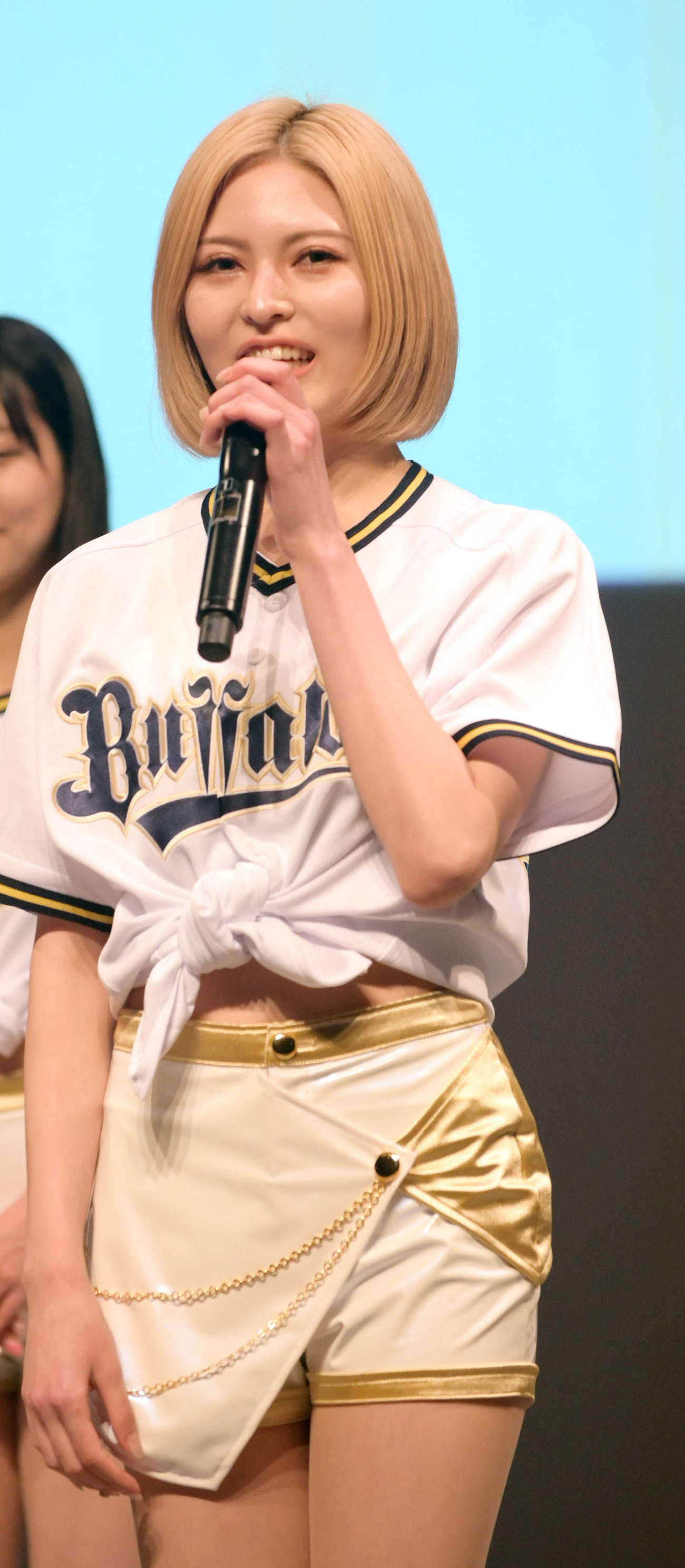 BsGirls2023新メンバーのMAHO（撮影・滝沢美穂子）