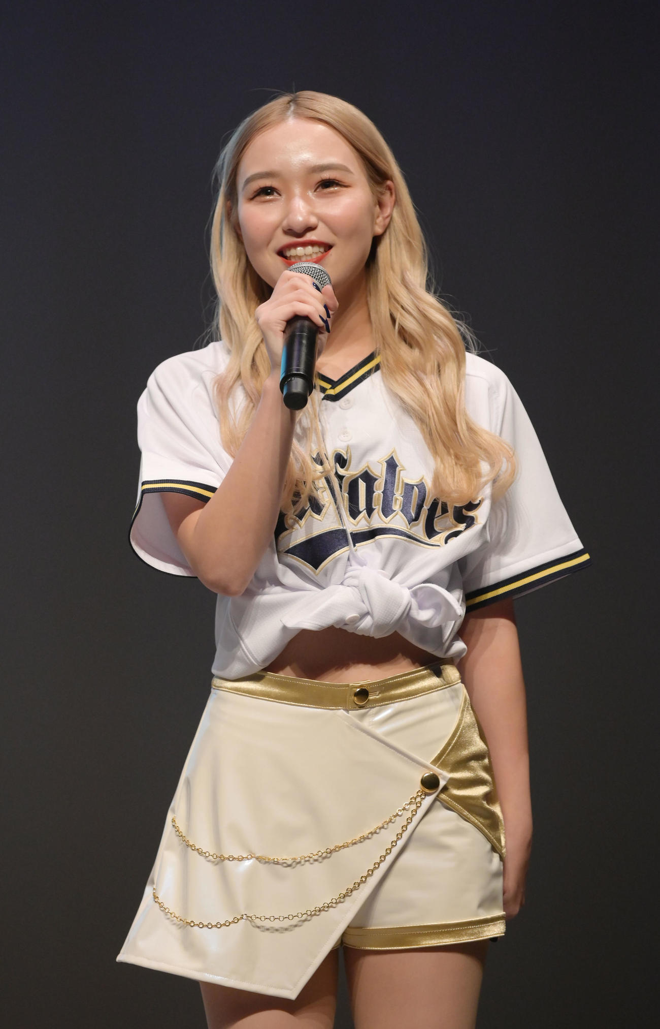 BsGirls2023新メンバーのSAAYA（撮影・滝沢美穂子）