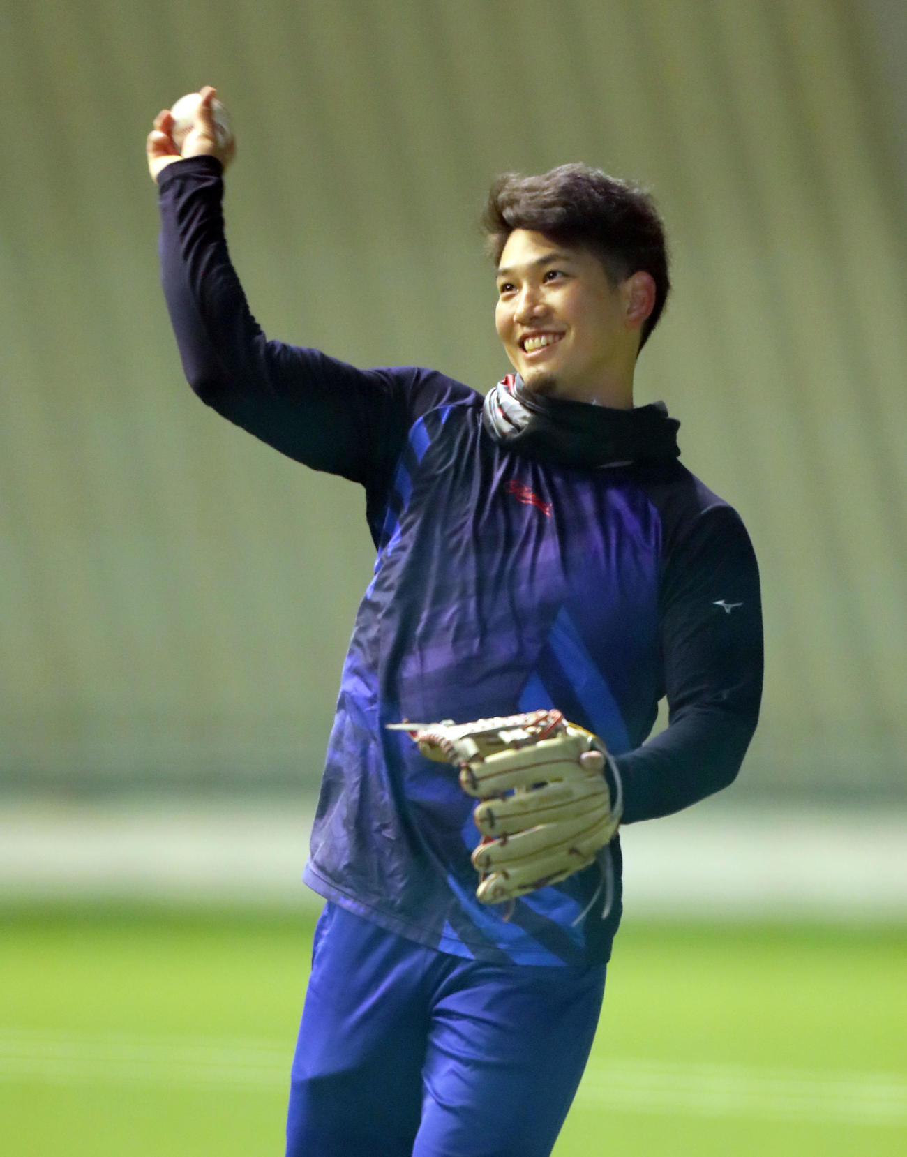 栗原陵矢（2023年1月21日撮影）