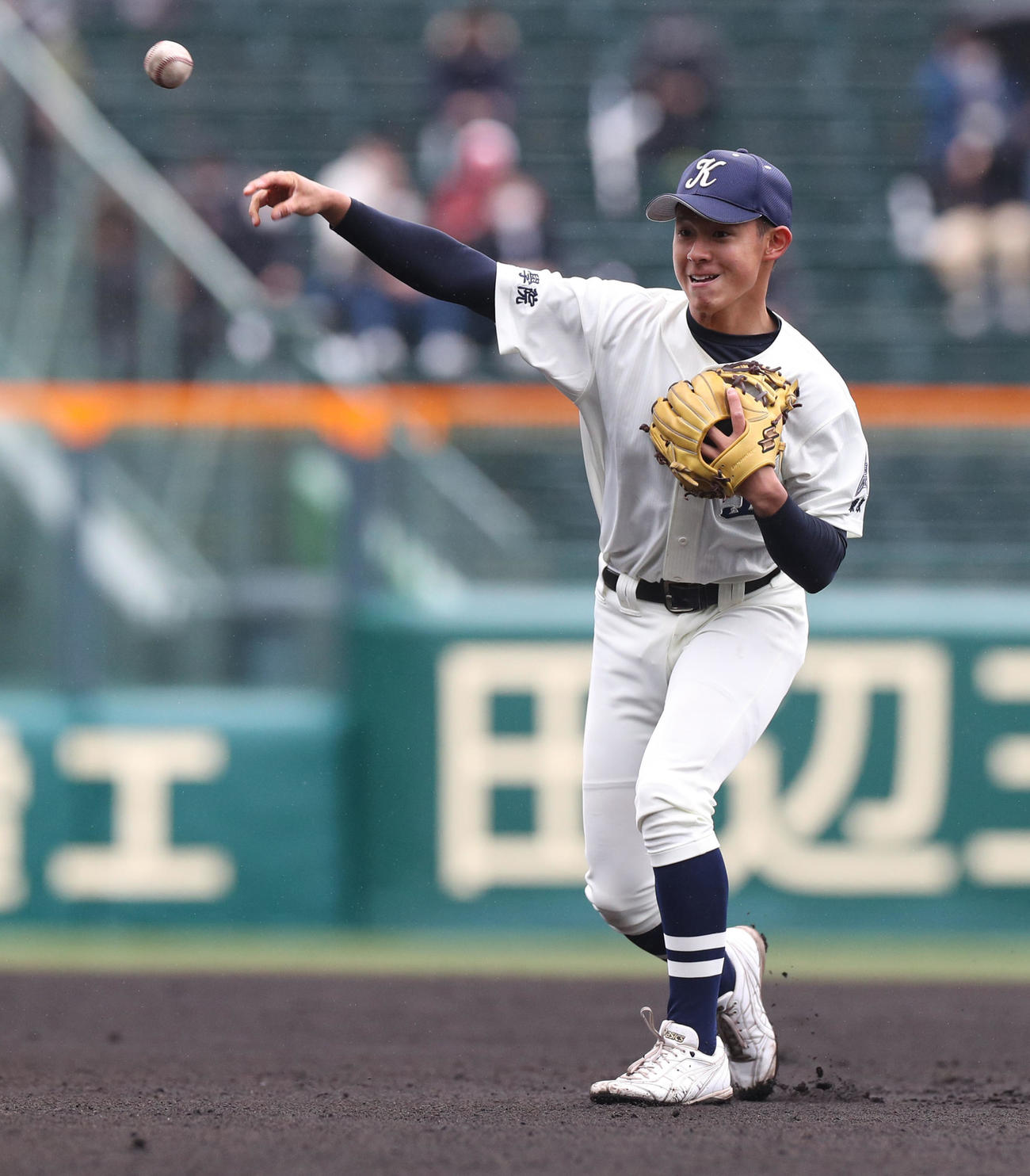 国学院久我山・上田太陽(2022年3月22日撮影)

