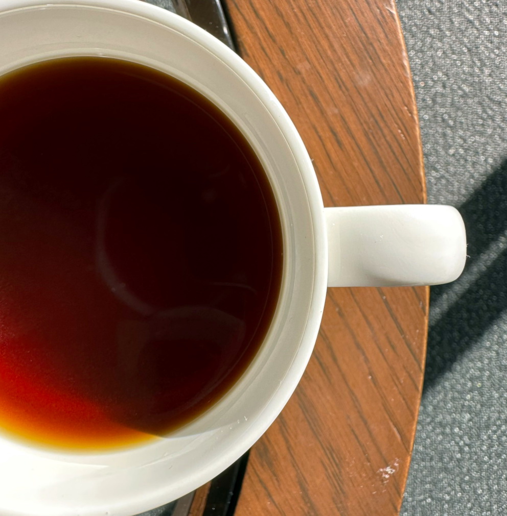 ロッテ広畑が入れたホットコーヒー（本人提供）