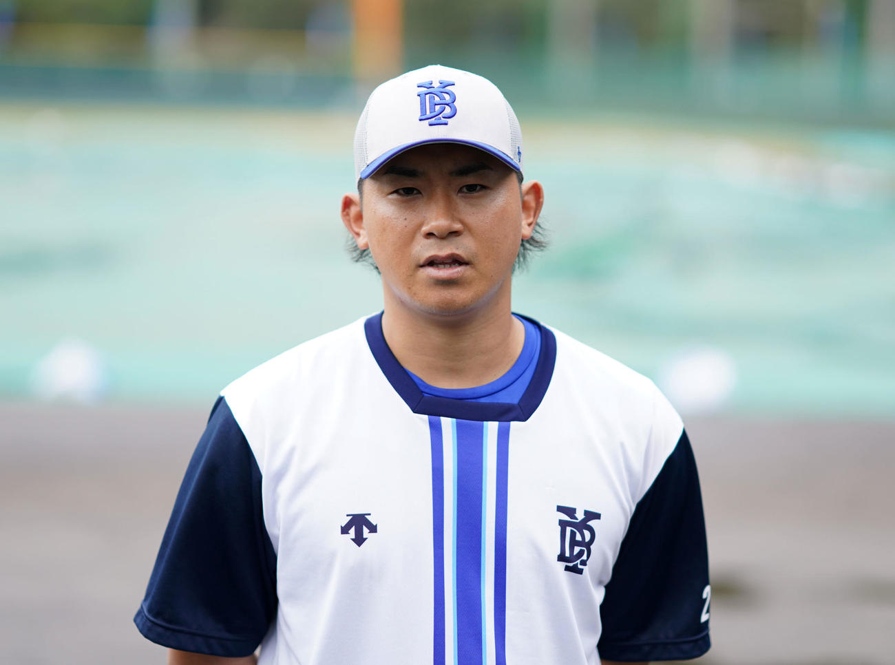 WBCに向け意気込みを語るDeNA今永（撮影・横山健太）