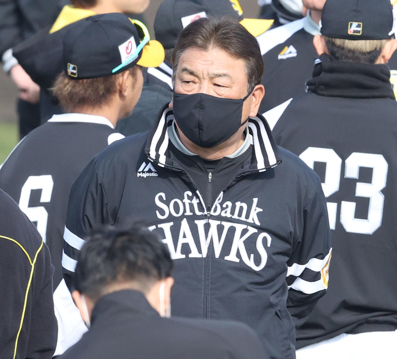 ソフトバンク藤本博史監督（2023年2月8日撮影）
