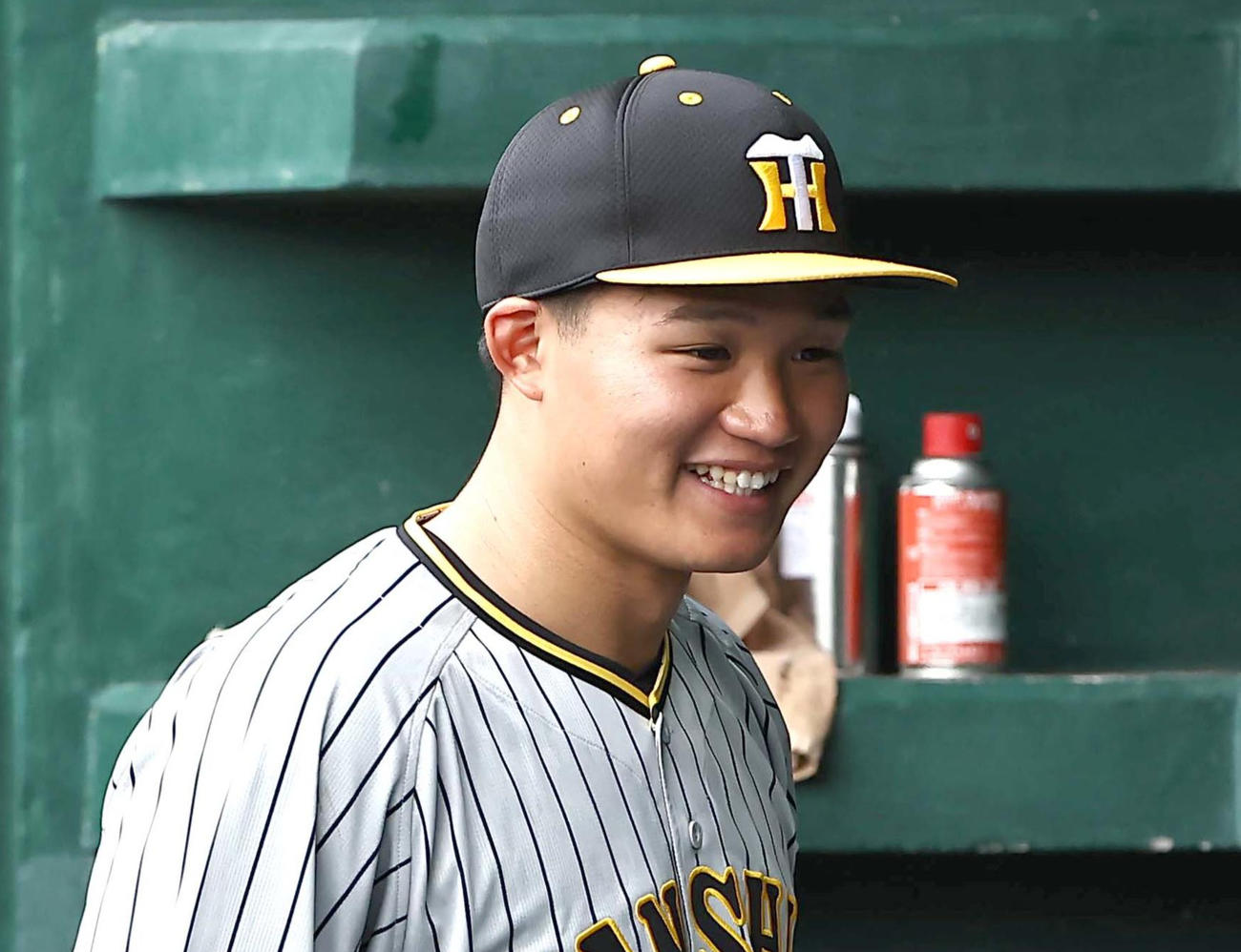 阪神森下翔太（23年2月11日撮影）