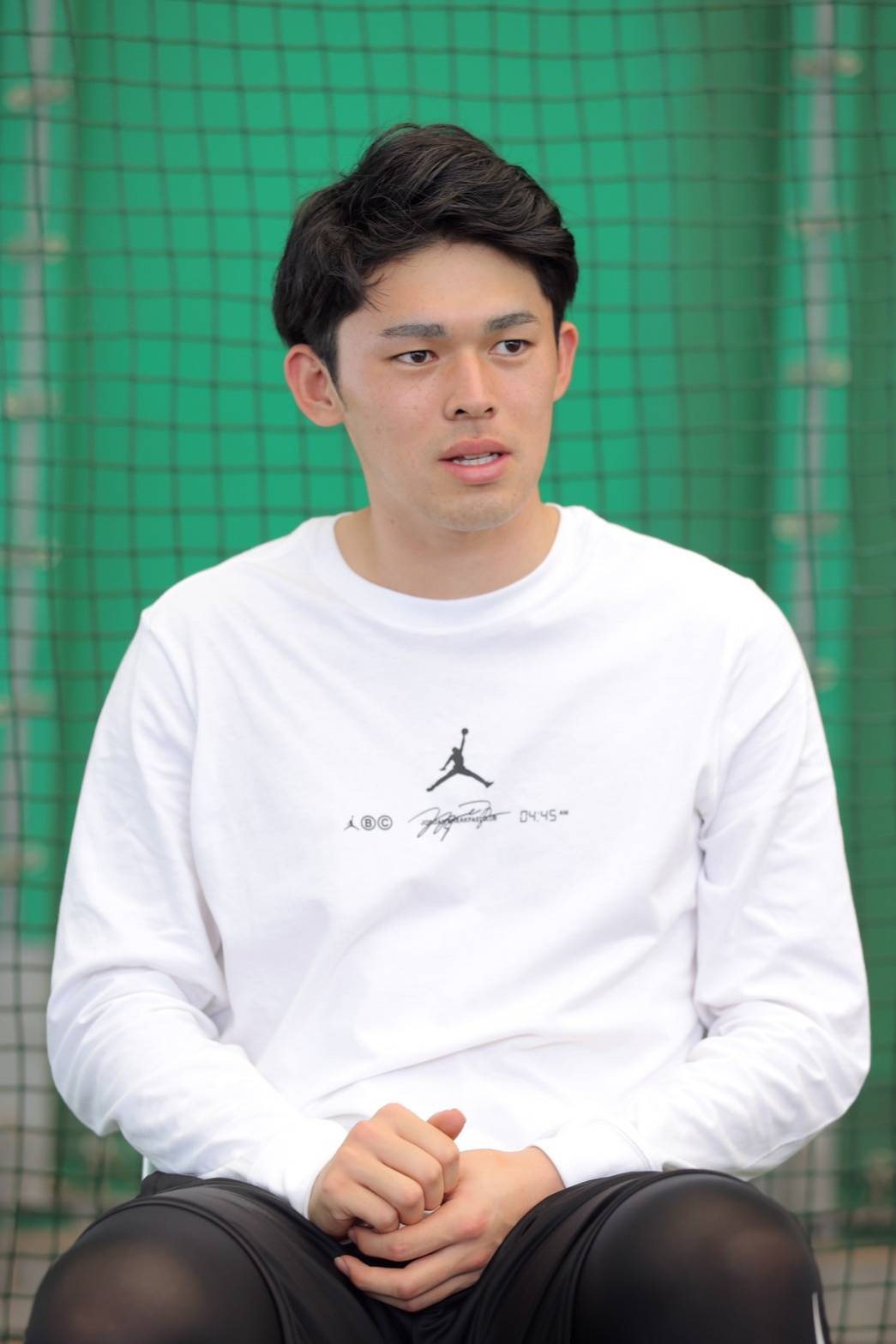 WBCなどへの思いを語るロッテ佐々木朗