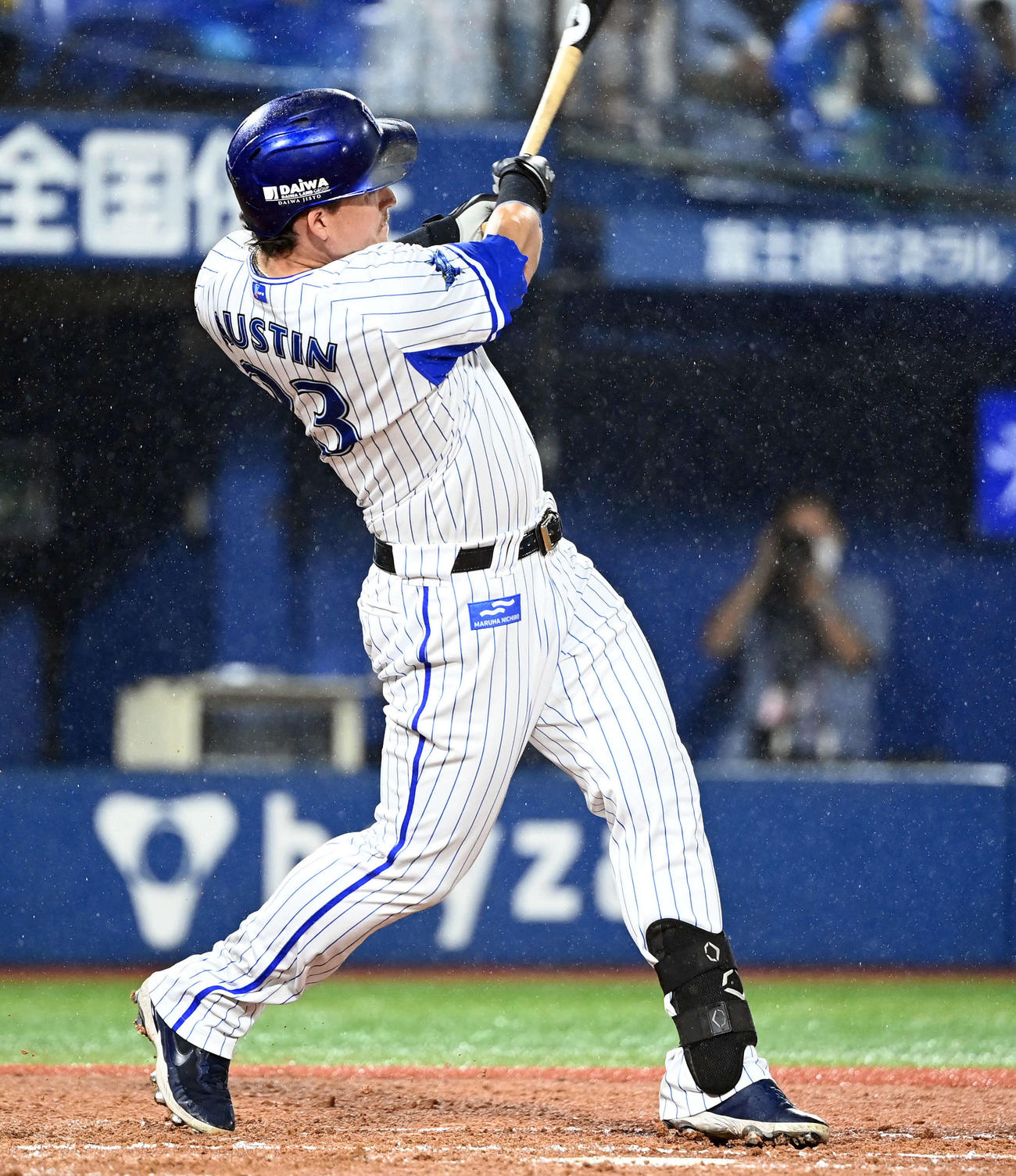 DeNAオースティン（2022年8月撮影）