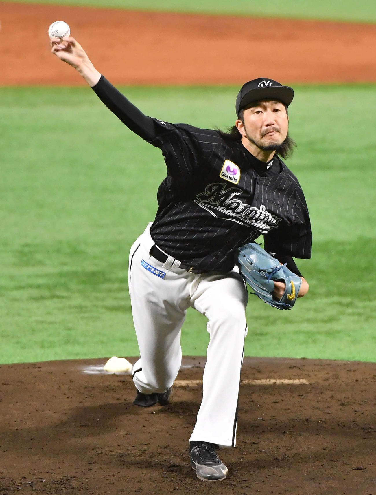 ロッテ石川歩（22年8月）