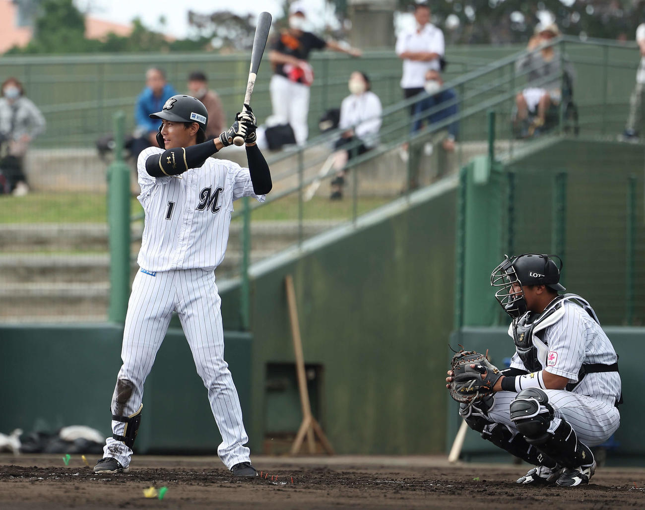 藤原恭大（2023年2月9日撮影）