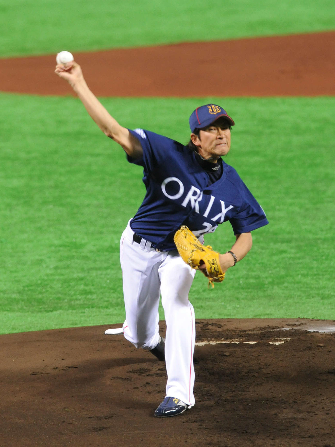 ソフトバンク対オリックス1回戦　オリックス先発の小松聖（2009年4月3日撮影）