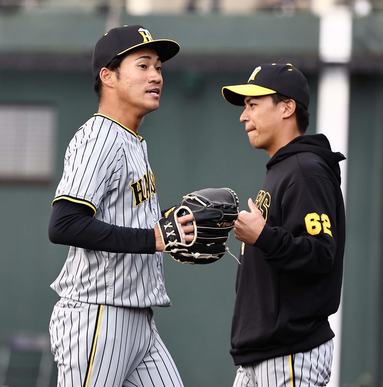 楽天対阪神　楽天戦に登板した岩田は1イニングを無失点に抑えた（撮影・上田博志）