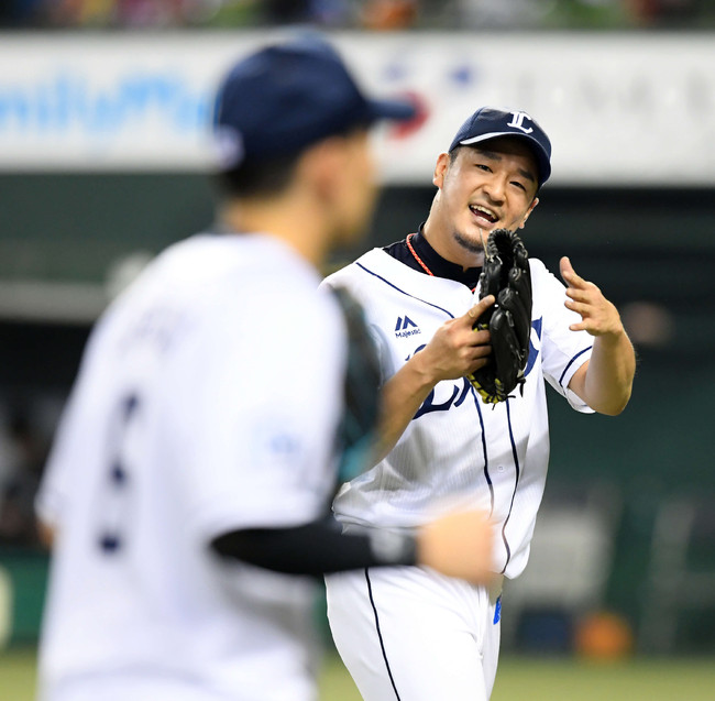 西武平井克典（2019年9月20日撮影）