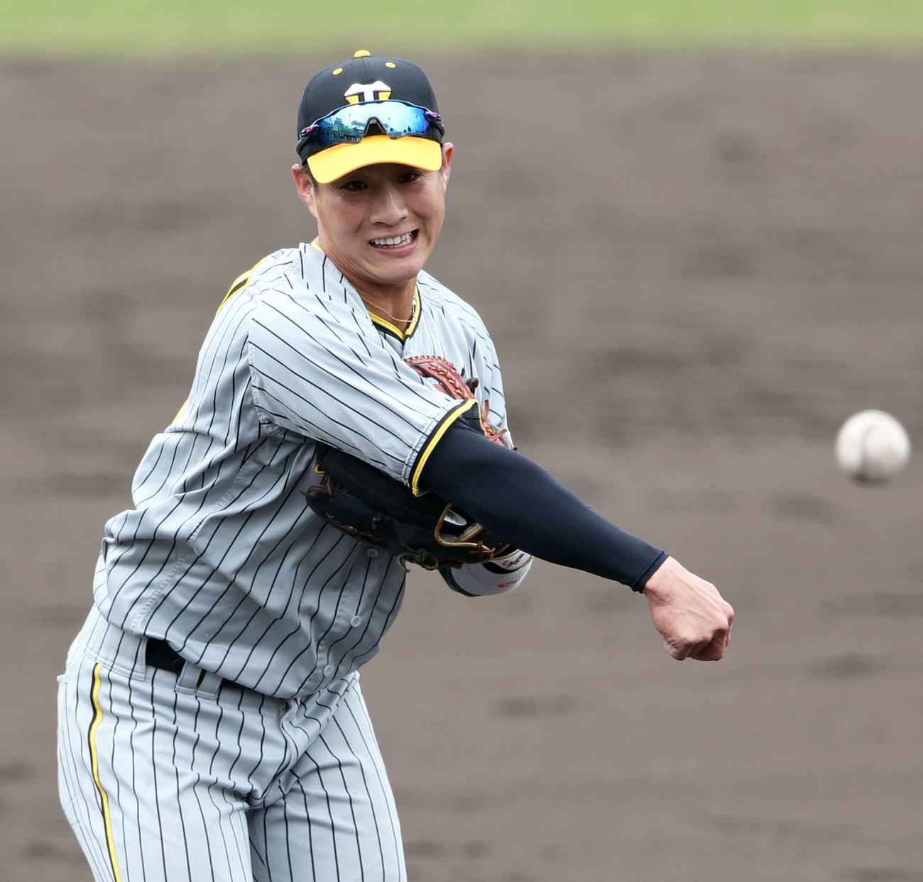 キャンプ中、好調な木浪
