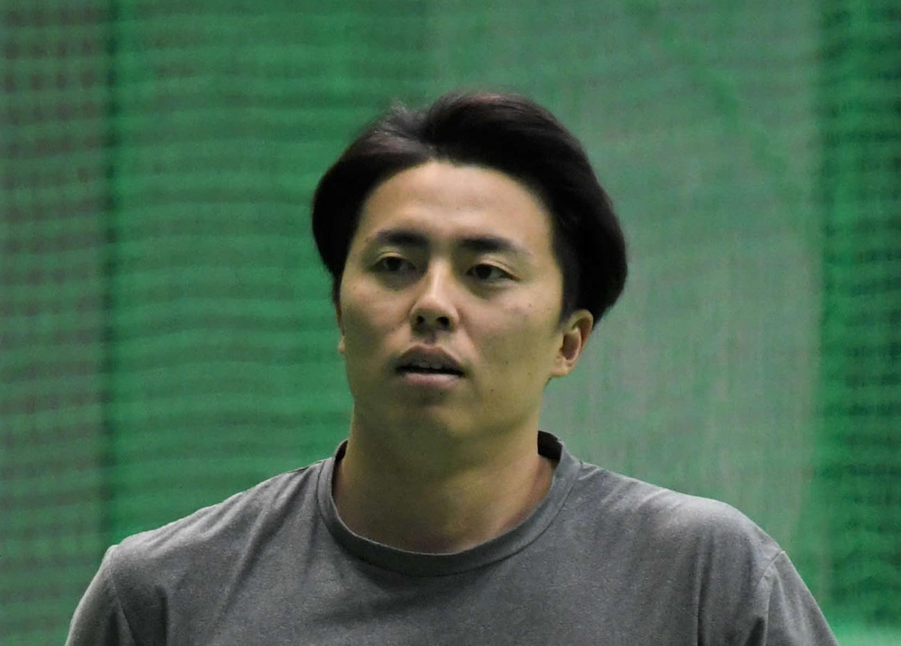 日本ハム田中正義（23年1月撮影）