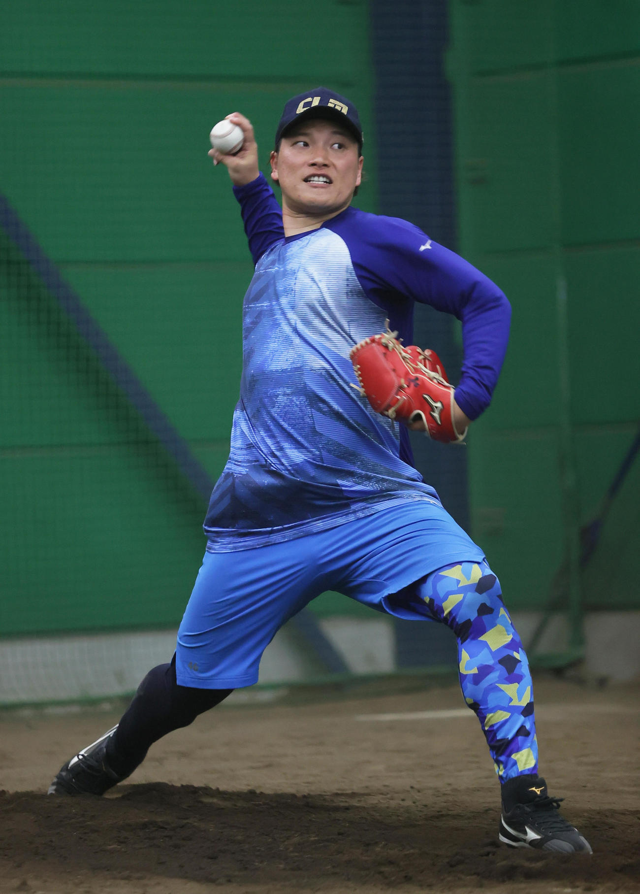 ロッテ岩下大輝（2023年1月14日撮影）