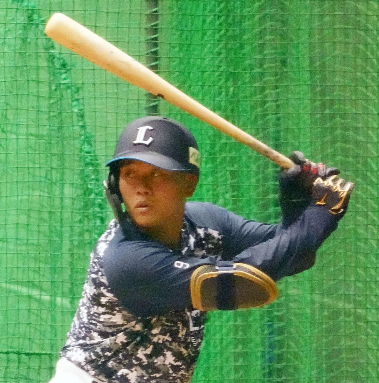 西武ドラフト1位の蛭間拓哉（23年2月7日撮影）