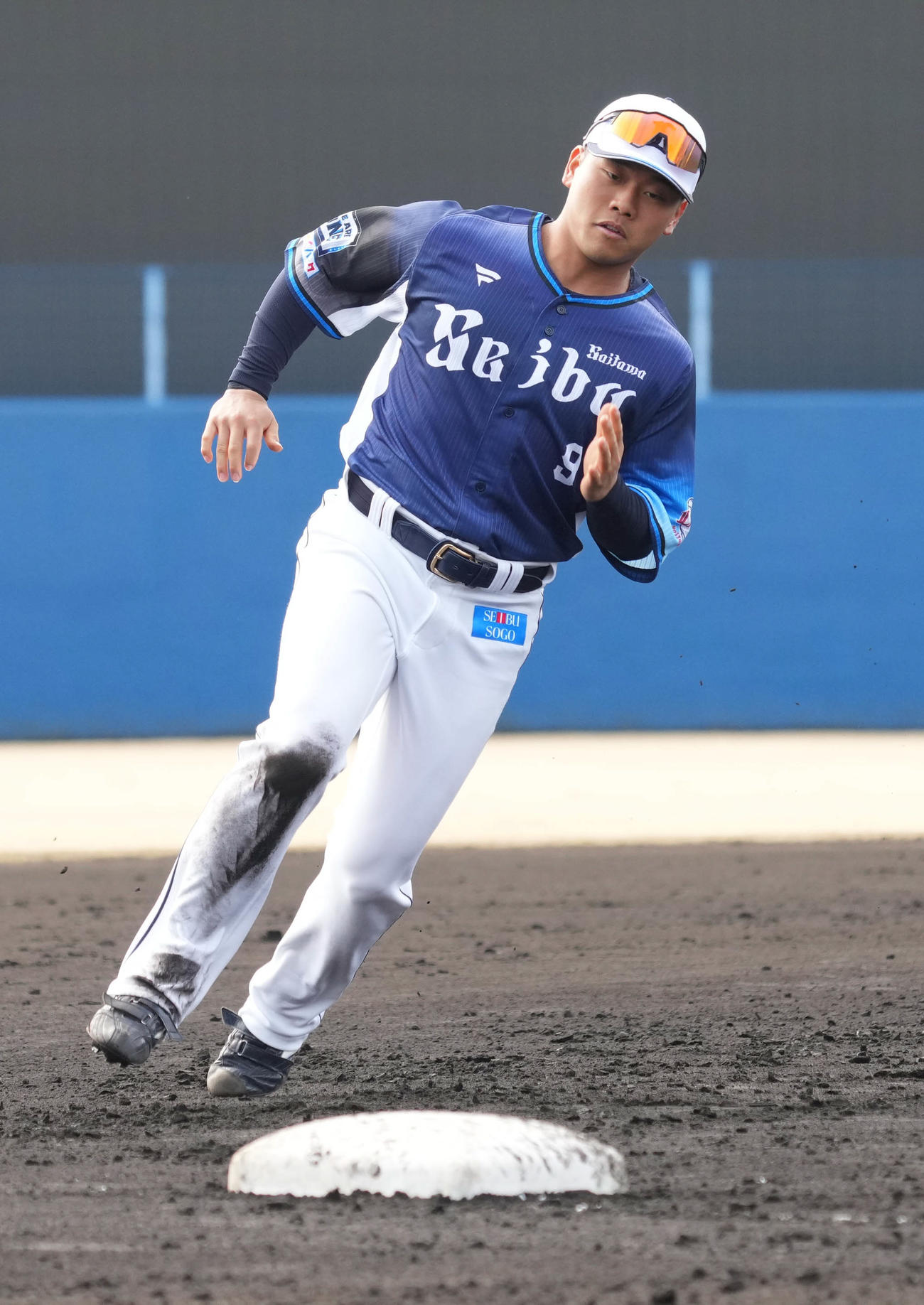 西武ドラフト1位の蛭間拓哉（23年2月12日撮影）