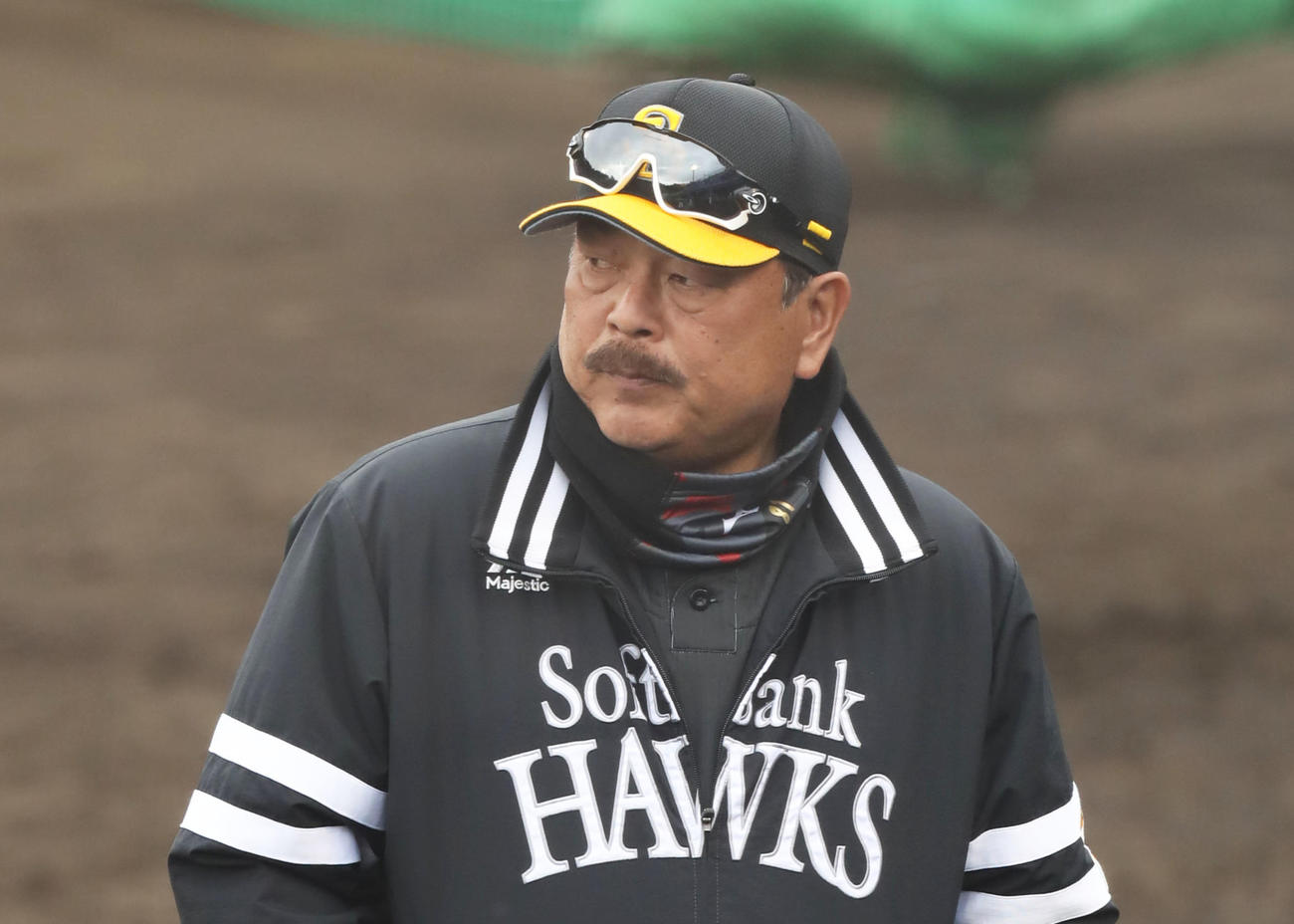 ソフトバンク藤本監督（2023年2月12日撮影）