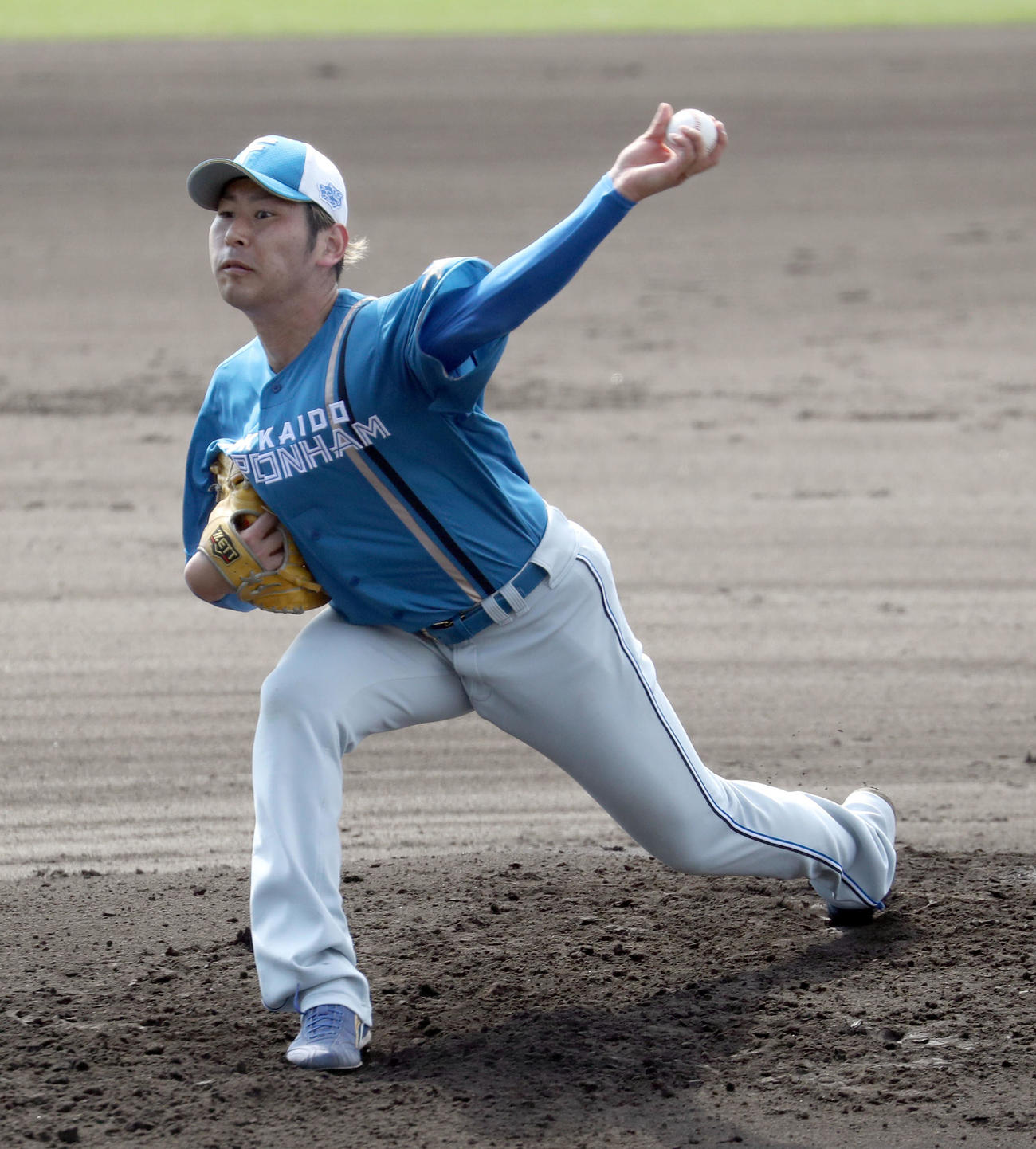 日本ハム加藤貴之（2023年2月15日撮影）