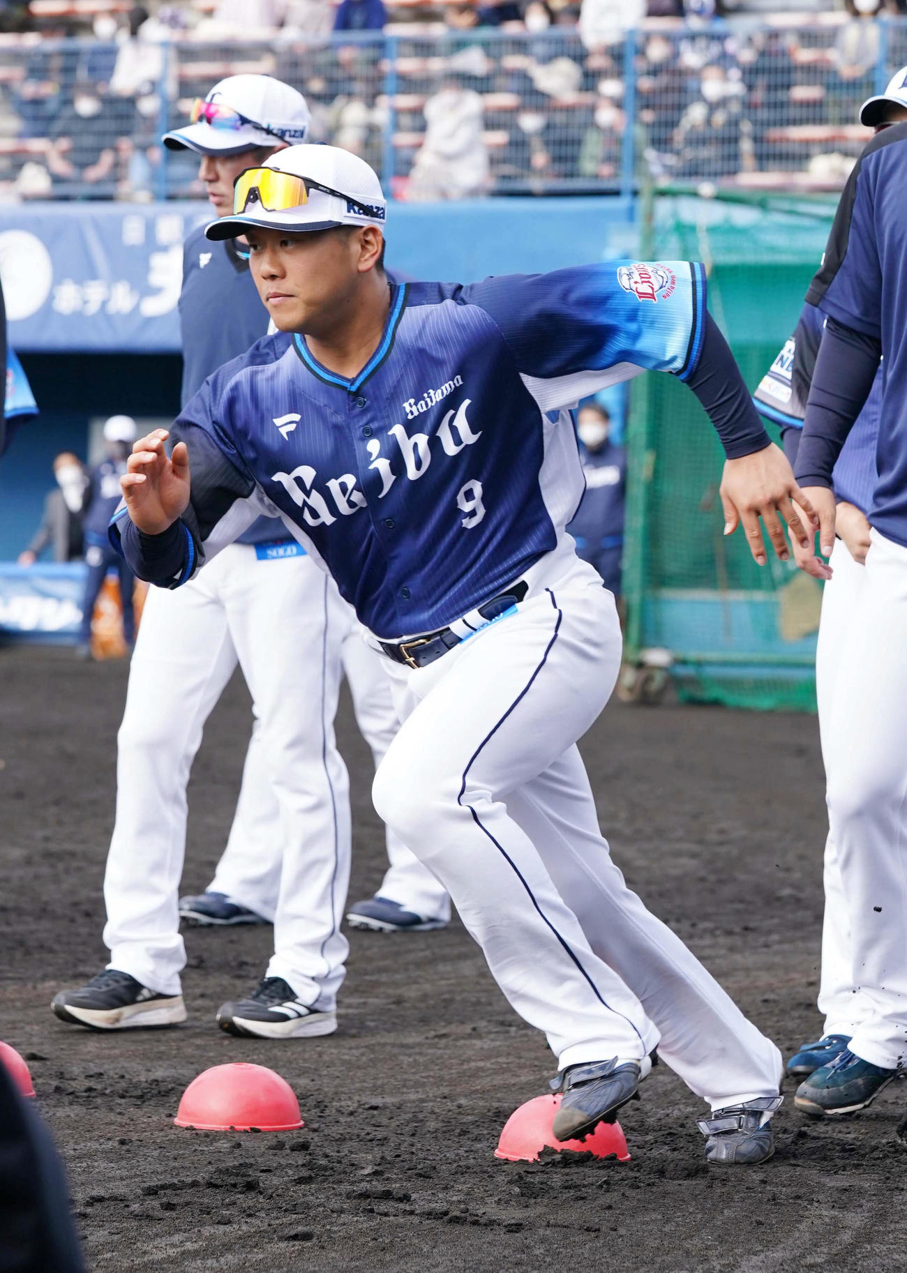 西武蛭間拓哉（23年2月12日撮影）