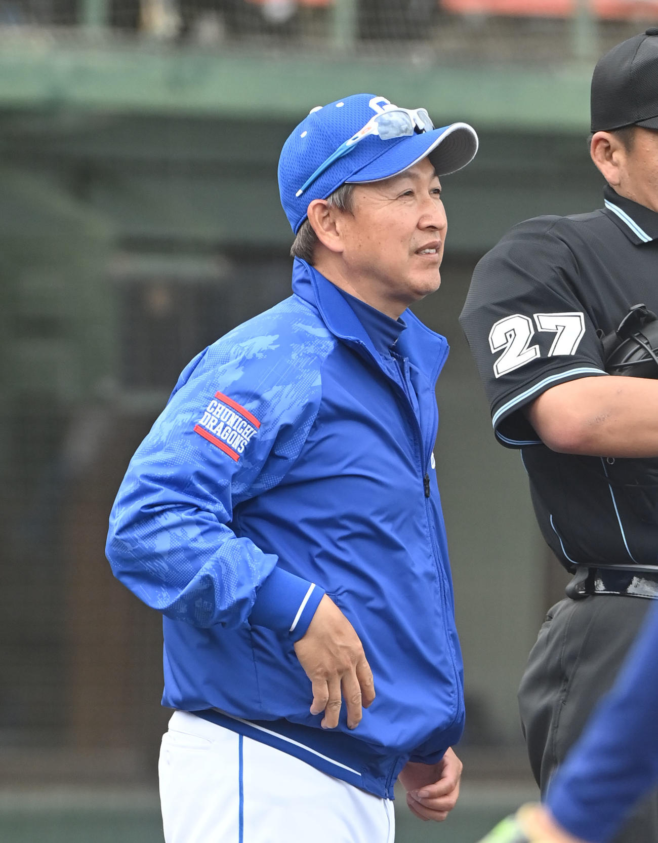 中日立浪和義監督（2023年2月21日撮影）