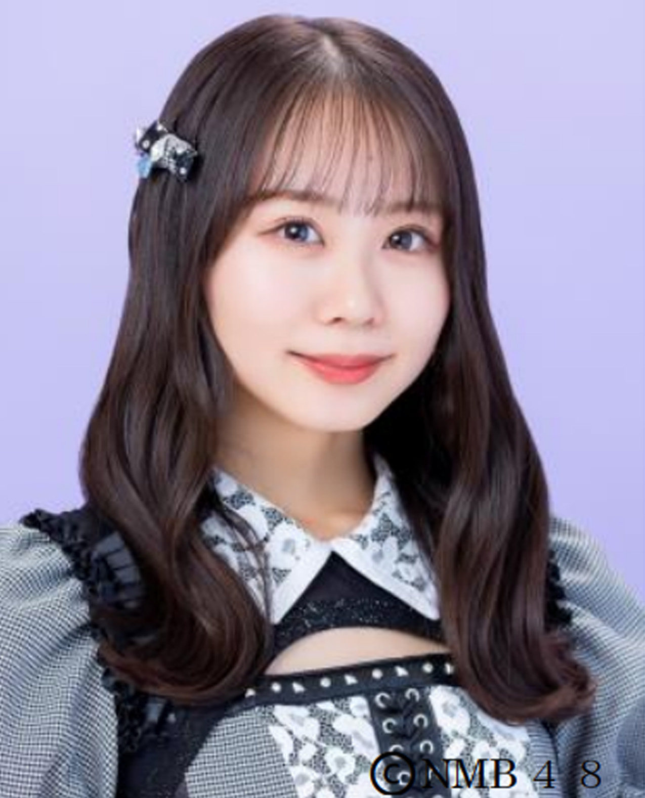 甲子園グルメ大使に就任したNMB48の平山真衣ⓒNMB48