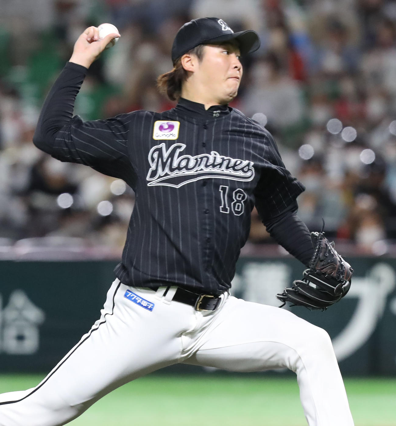 ロッテ二木康太（2022年9月24日撮影）