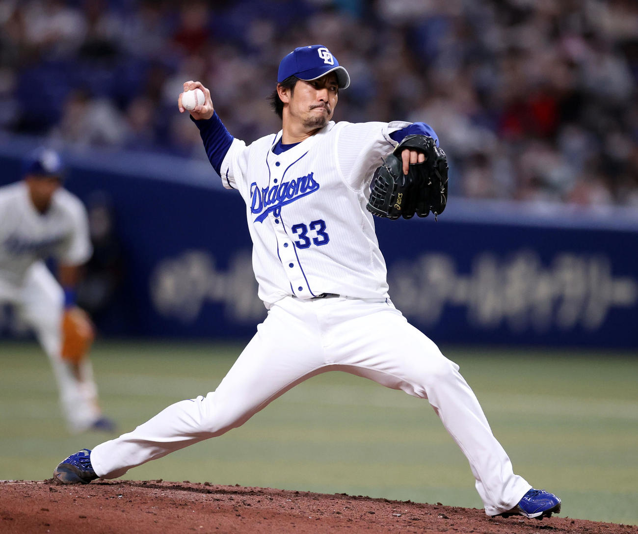中日祖父江大輔（2022年9月23日撮影）