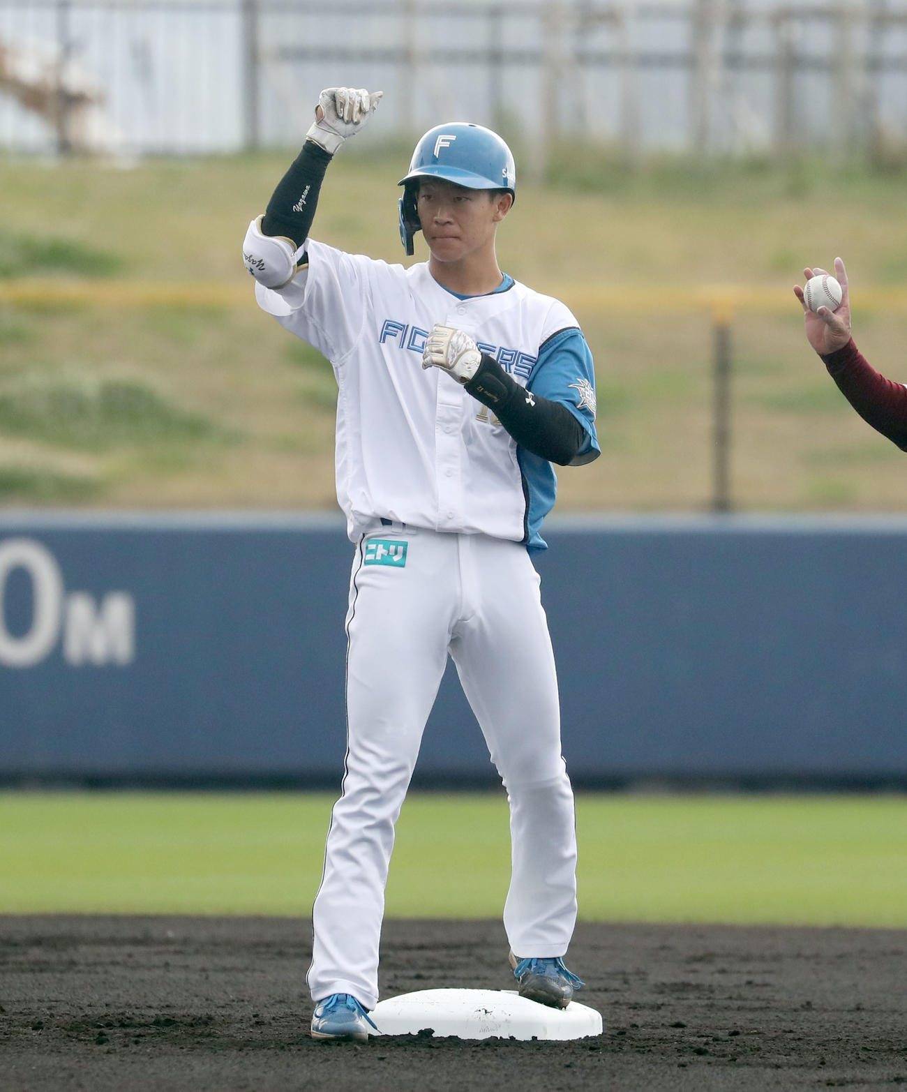 日本ハム矢沢宏太（23年2月25日撮影）