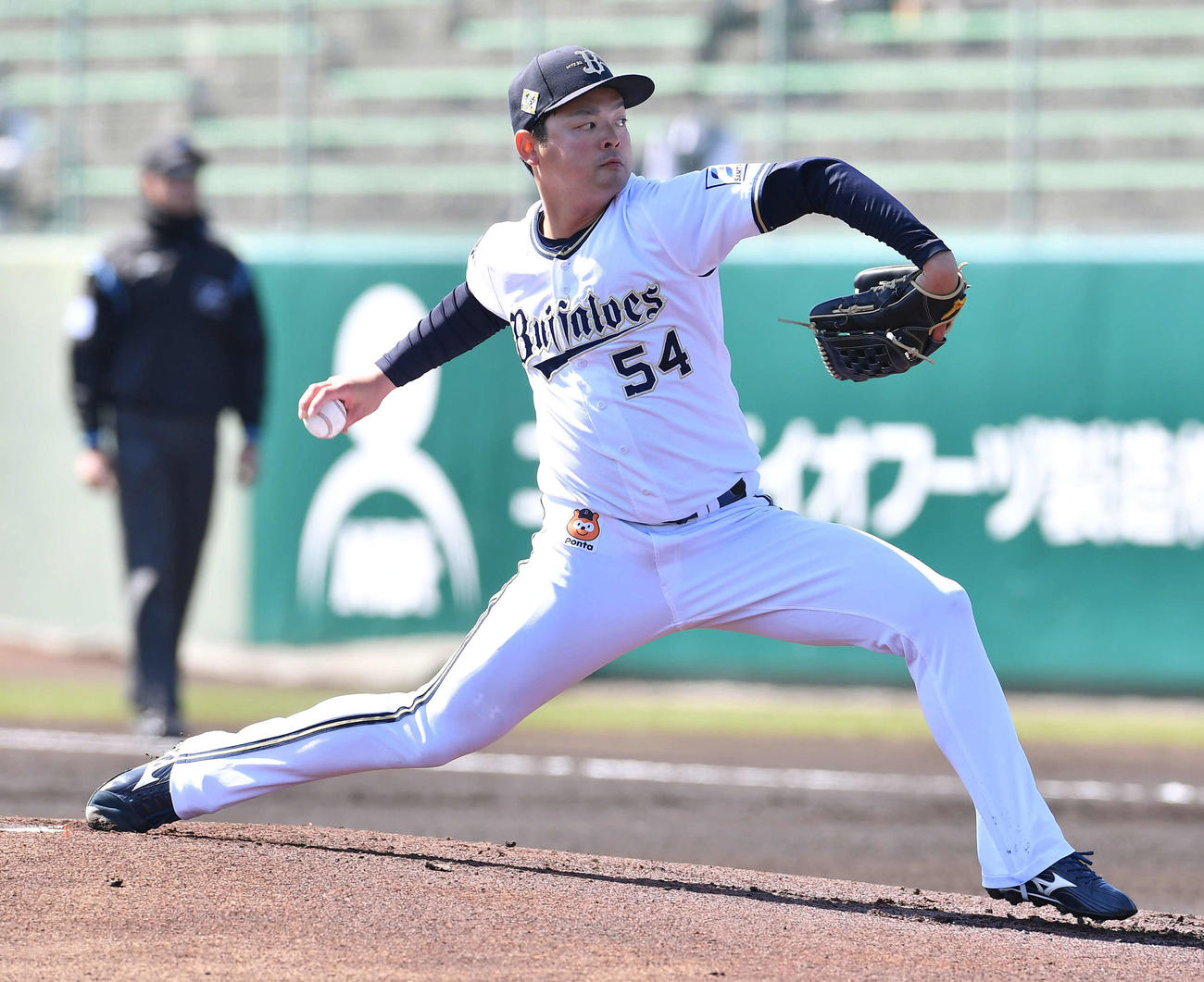 球春みやざきベースボールゲームズ　オリックス対西武　オリックス先発の黒木（撮影・岩下翔太）