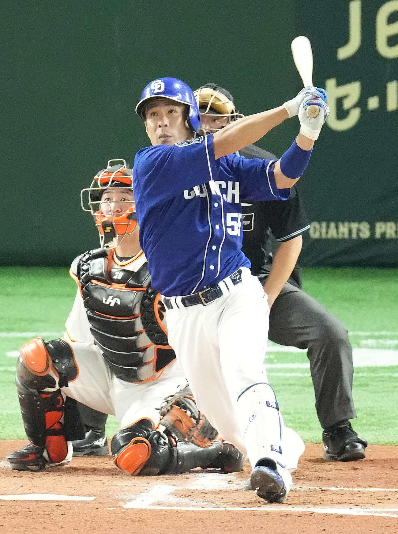 中日福田永将（21年9月10日撮影）