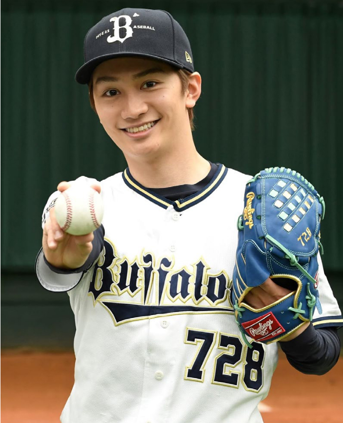 4月4日の本拠地開幕戦で始球式を務めるなにわ男子の藤原丈一郎（球団提供）