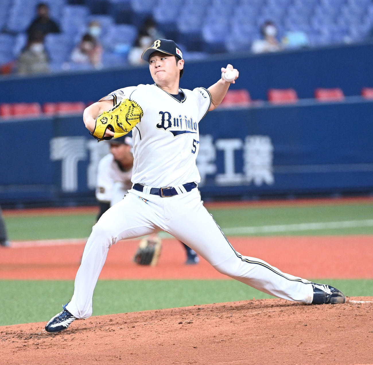 オリックス山田修義（21年6月22日撮影）