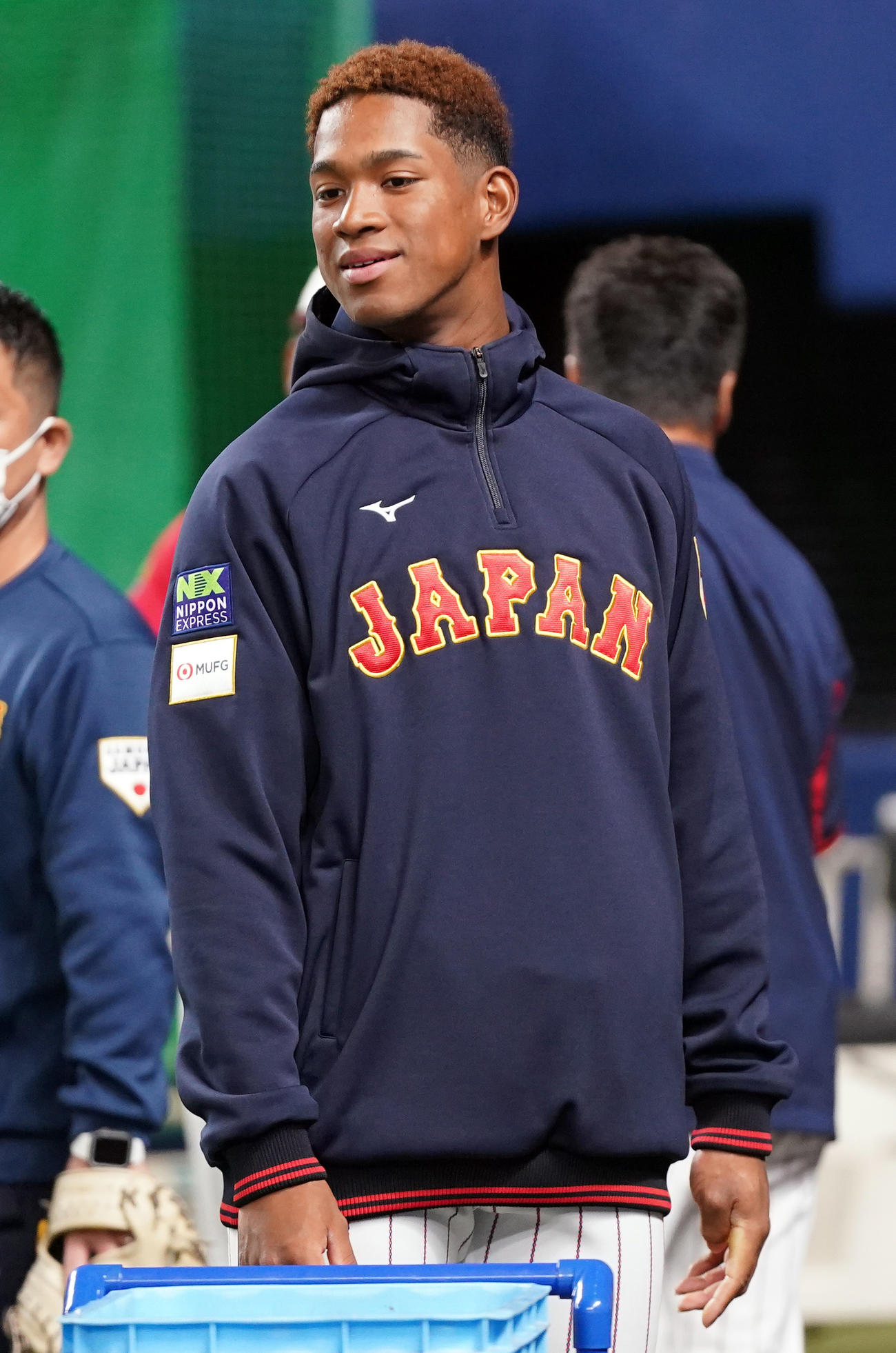 サポートメンバーとして合流した万波（撮影・狩俣裕三）