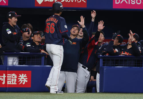 ロッテ】サポートメンバー藤原恭大がチーム初安打の三塁打 先制の本塁